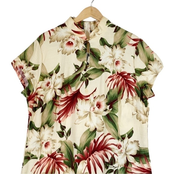 Vintage Island Style Design Hawaii Hawaiian Dress Size 2X - Picture 3 of 6